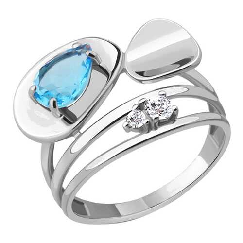 Кольцо женское Aquamarine 6564705.5 р.18 в Магия Золота