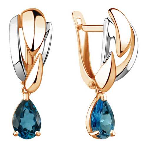 Серьги Aquamarine 4489608 в Магия Золота