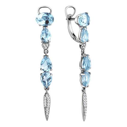 Серьги Aquamarine 4705702А.5 в Магия Золота